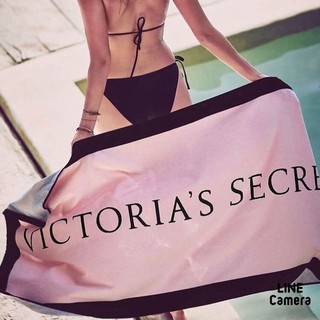 VICTORIASSECRET ผ้าเช็ดตัวสีหวาน