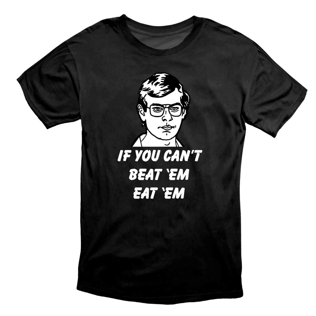 Jeffrey Dahmer Funny Serial Killer 2021 เสื้อยืดผู้ชายคุณภาพสูง