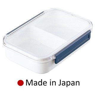 กล่องข้าว สไตล์ญี่ปุ่น Lustroware BENTO Made in Japan B1224NW-780ml. BPA Free ตัวแบ่งช่องบรรจุอาหารปรับได้ตามความต้องการ