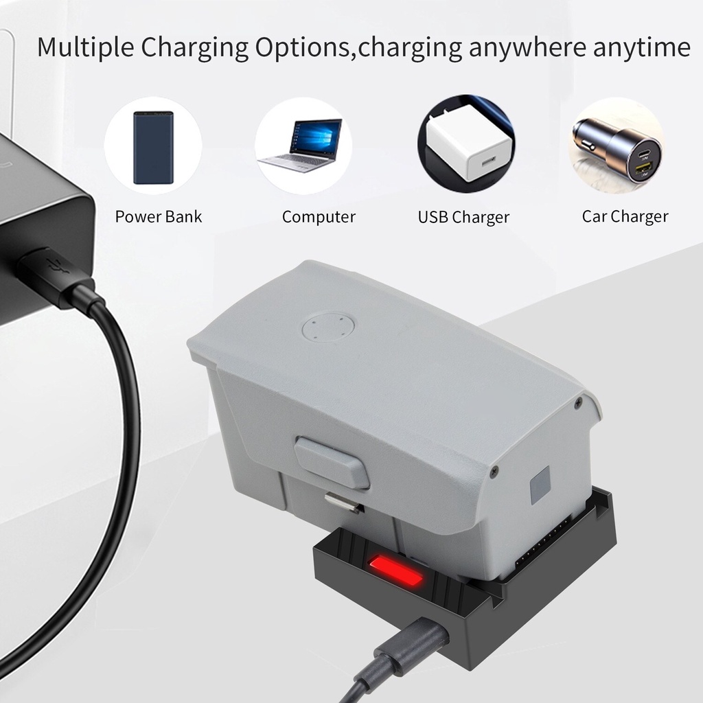 Mavic Air 2s Usb Charger Battery Qc3.0 Fast Charging Accessory For Dji Mavic Air 2/mavic Air 2s Dron