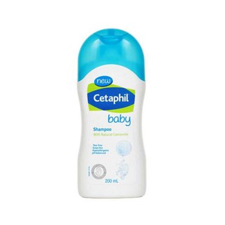 Cetaphil Baby, Wash &amp; Shampoo with Organic Calendula 200 ml ครีมอาบน้ำและแชมพูสำหรับเด็กและทารก