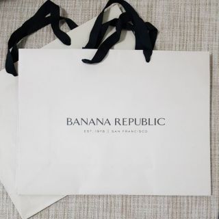 ถุงกระดาษแบรนด์เนม BANANA REPUBLIC แท้และใหม่มาก