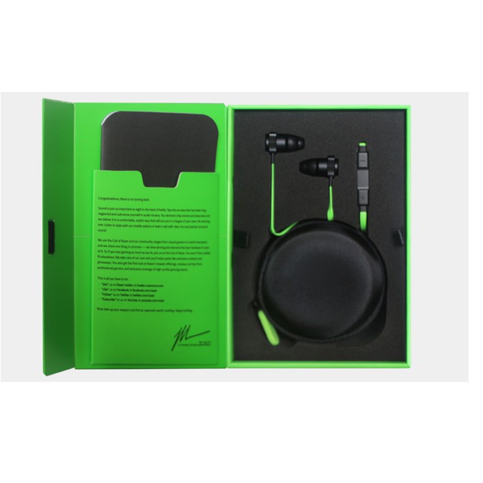 Razer Hammerhead Pro V2 0 Oem p8 ช ดห ฟ งเล นเกมพร อมไมโครโฟน Shopee Thailand