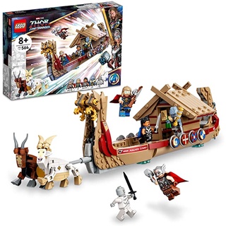 ((สินค้าพร้อมส่ง)) LEGO 76208 Marvel The Goat Boat for Kids Aged 8+ (564 Pieces)