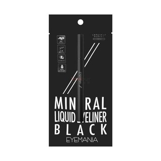 EYEMANIA MINERAL LIQUID EYELINER BLACK  มิเนรัล ลิควิด อายไลน์เนอร์ แบล็ค 4580383620744