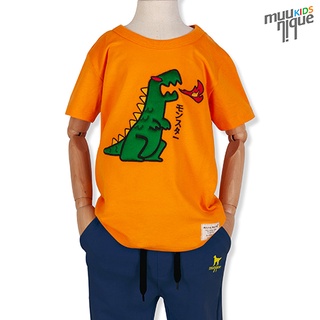 MUUNIQUE JP.T-shirt Kids 3D เสื้อยืด รุ่น Godzilla TS-115