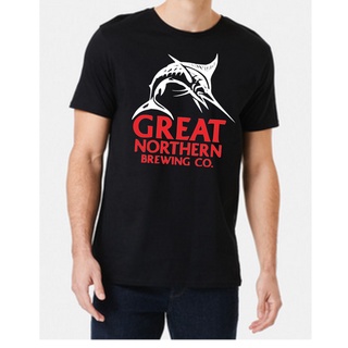 เสื้อยืดผ้าฝ้ายพิมพ์ลาย เสื้อยืด ลาย Great northern T shirt beer brewery สีเทา สีขาว สไตล์ออสเตรเลีย สําหรับผู้ชาย