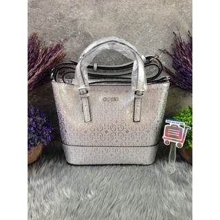 GUESS SINGNATURE SHOPPER BAG