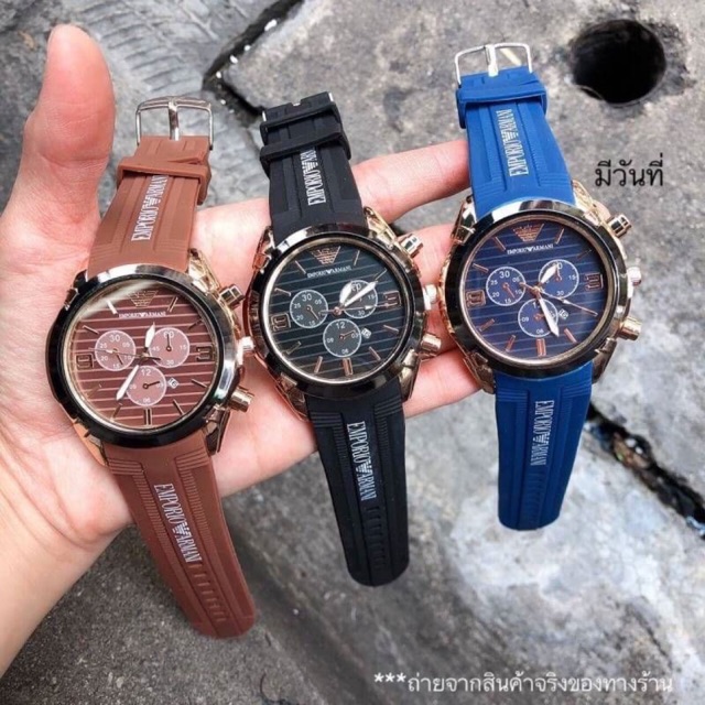 นาฬิกา Armani ♨️นาฬิกาผู้ชาย⭕️แถมฟรีกล่องนาฬิกา❌