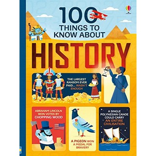 Asia Books หนังสือภาษาอังกฤษ 100 THINGS TO KNOW ABOUT HISTORY