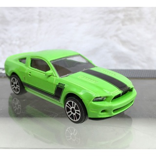 Majorette Ford Mustang Boss - Green Color /Wheels D5S /scale 1/61 (3 inches) no Package