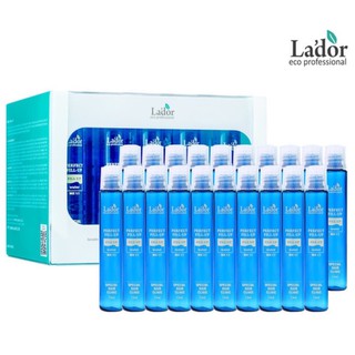 ✅พร้อมส่ง💯แท้ LADOR Perfect Hair ขนาด 13 ml  Lador คอลลาเจนผม ผลิตภัณฑ์ดูแลผมเสีย แห้งชี้ฟู สามารถใช้แทนครีมนวด