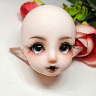 1/6 Bjd อุปกรณ์แต่งหน้าหัวเปลี่ยนสีตาพร้อมแปรงแต่งหน้า