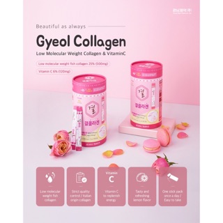 Lemona Gyeol Collagen เลโมน่าคอลลาเจน เกาหลีกระปุกชมพู