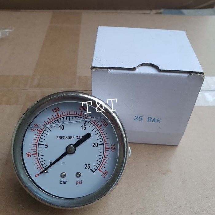 การเร่งความเร็ว 25 BAR 2.5 350 PSI