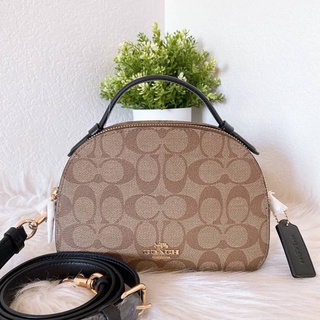 กระเป๋า COACH SERENA SATCHEL IN SIGNATURE CANVAS