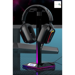 *สินค้าพร้อมส่ง* Ajazz ที่วางหูฟังเกมมิ่ง RGB Gaming Headset Stand ที่วางหูฟัง ขาตั้งหูฟัง ที่แขวนหูฟัง แท่นวางหูฟัง