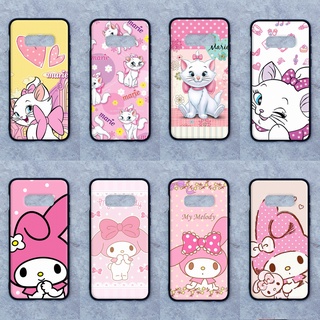 เคส Samsung S10E ลายแมวมารี-เมโลดี้ ขอบนิ่มหลังแข็ง เคสมือถือ เคสโทรศัพท์ Case เคส TPU ขอบนิ่มหลังแข็ง ไม่ขูดตัวเครื่อง