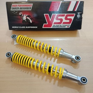 โช้คหลัง (YSS) WAVE125,S,R,Iเก่า (335mm.) สีเหลือง ZINC/YELLOW รหัสสินค้า:RS220-335-03-Z4รหัสบาร์โค้ด:8858803431901