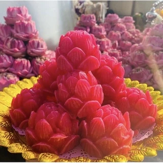 [ หอมอร่อย ขายดีมากๆ ] 🪷 ขนมดอกบัวลักษมี รับทรัพย์ ( ดอกใหญ่ ) ถวายพระแม่ลักษมี ความรัก เงินทอง