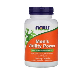 NOW Foods, Mens Virility Power, 120 Veg Capsules