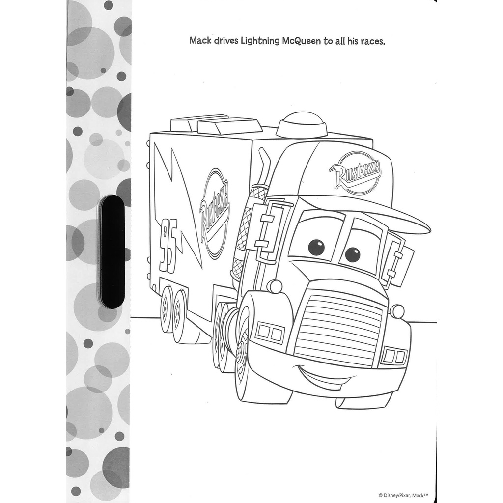 BBW หนังสือ *Giant Colour Me Pad Disney: Disney Pixar Mixed: Colouring Fun Pad ISBN: 9781785574306 - รูปที่ 3