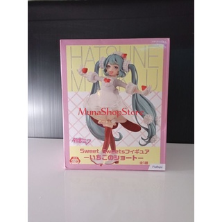 แท้🇯🇵Hatsune Miku Sweet Sweets Figure - Strawberry Shortcake