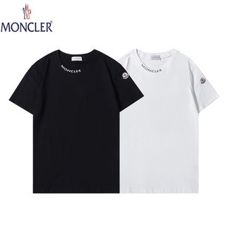 [S-5XL] 3616 เสื้อยืดแขนสั้น พิมพ์ลาย mon cler แฟชั่นสําหรับผู้ชาย และผู้หญิง