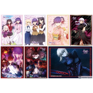 เศษสลีฟ Bushiroad Sleeve Fate/Stay Night [Heavens Feels] : Sakura, Saber, Rin, Key Visual