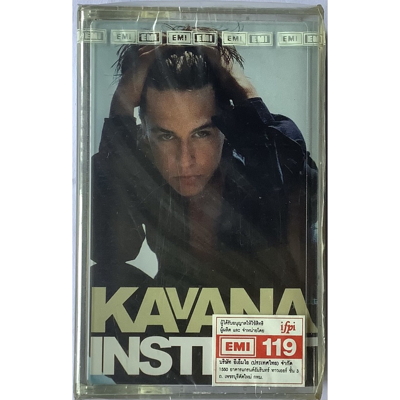 Cassette Tape เทปคาสเซ็ตเพลง Kavana อัลบั้ม Instinct ลิขสิทธิ์ ซีล