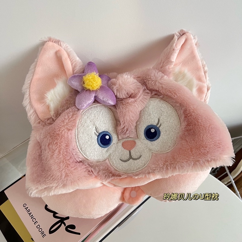 พร้อมส่ง💗 หมอนรองคอ Lina Bell ลีน่าเบลล์ ที่รองคอ งีบหลับ รูปตัวยู พกเดินทาง หมอนพกพา พกติดไว้ในรถ 58004