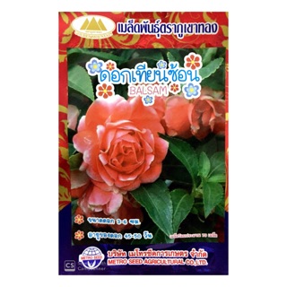 ดอกเทียนซ้อน (Balsam) 75 เมล็ด