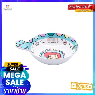 ถ้วยมีที่จับ SUPERWARE PRINCESS ARIEL 4.5 นิ้วBOWL WITH HANDLE 4.5IN SUPERWARE PRINCESS ARIEL