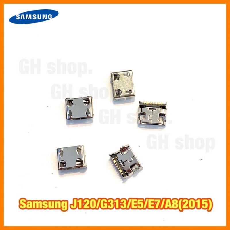 ก้นชาร์จ หัวชาร์จ ตูดชาร์จเปล่า Samsung E5.E7,tabA 9.7,T550,T555,P550,P555,J1mini,J120,G355,A8(2015)