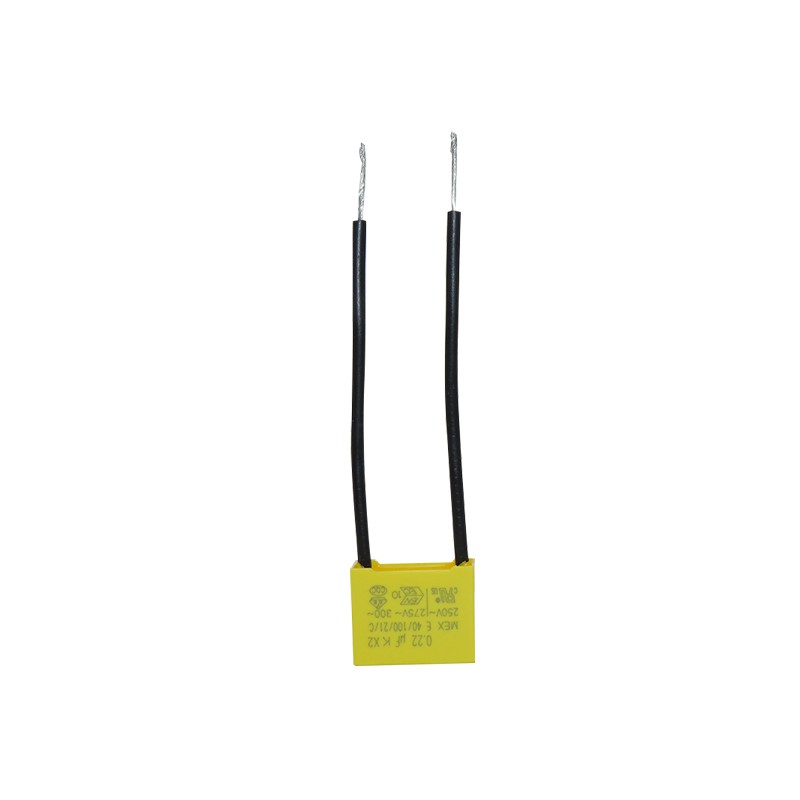เครื่องบดเครื่องมือไฟฟ้ามุม 0.22UF 275VAC เครื่องดูดฝุ่นตัวเก็บประจุสว่านไฟฟ้าสองสาย grs.ph. pxa7 gr