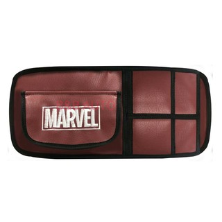 กระเป๋าใส่ของติดที่บังแดด ลิขสิทธิ์แท้ ลาย Marvel (1 ชิ้น)