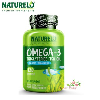 NATURELO Omega-3 Triglyceride Fish Oil 1,100 mg โอเมก้า 3 น้ำมันปลา 1,100 มิลลิกรัม