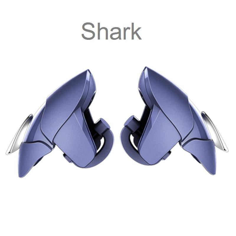 Shark จอย PUBG (1คู่) ตัวช่วยยิงเกมแนว PUBG Shooting Tap จอยเกม จอยเกมส์ จอยเกมส์ ฟีฟาย Joystick จอยสติ๊ก