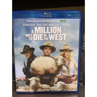 Blu-ray แท้ มือสอง มีเสียงไทย บรรยายไทย เรื่อง A million Ways To Die In The West