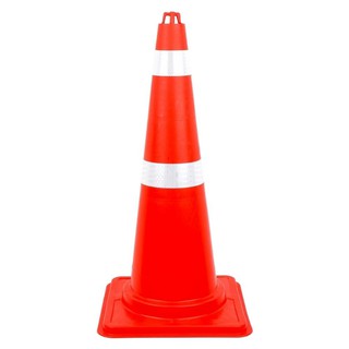 กรวยจราจร SAFETYHMS EVA 70 ซม. สีส้ม TRAFFIC CONE EVA SAFETYHMS 70CM ORANGE