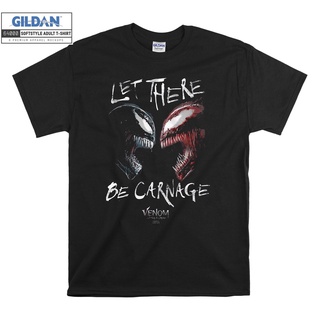 เสื้อผ้าผชGildan เสื้อยืด โอเวอร์ไซซ์ พิมพ์ลาย Marvel Venom Let Have Be Carnage สําหรับเด็ก ผู้ชาย ผู้หญิง 7071S-5XL