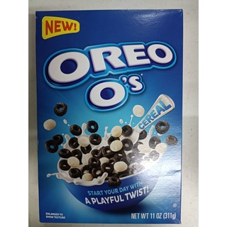 💥🔥 Oreo O’s Cereal ***New*** ซีเรียล โอริโอ้ รสช๊อกโกแลตและรสวานิลลา (ซีเรียล รสช๊อกโกแลตและรสวานิลลา) 311 g