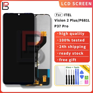 อะไหล่หน้าจอสัมผัส Lcd แบบเปลี่ยน สําหรับ Itel Vision 2 Plus P681L P37 Pro