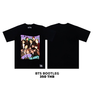 เสื้อยืดแขนสั้น เสื้อยืดสกรีนBTS  เสื้อยืดลำลอง แขนสั้น แฟชั่นสำหรับผู้ชายและผู้หญิง