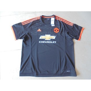 เสื้อบอล ทีม Manchester United สีดำ Third Shirt เบอร์ 2XL พร้อมส่ง