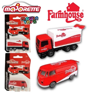 รถ มาจอเร็ต majorette model car #farmhouse ฟาร์มเฮาส์ รถเหล็ก  scale 1:64 mawintoys