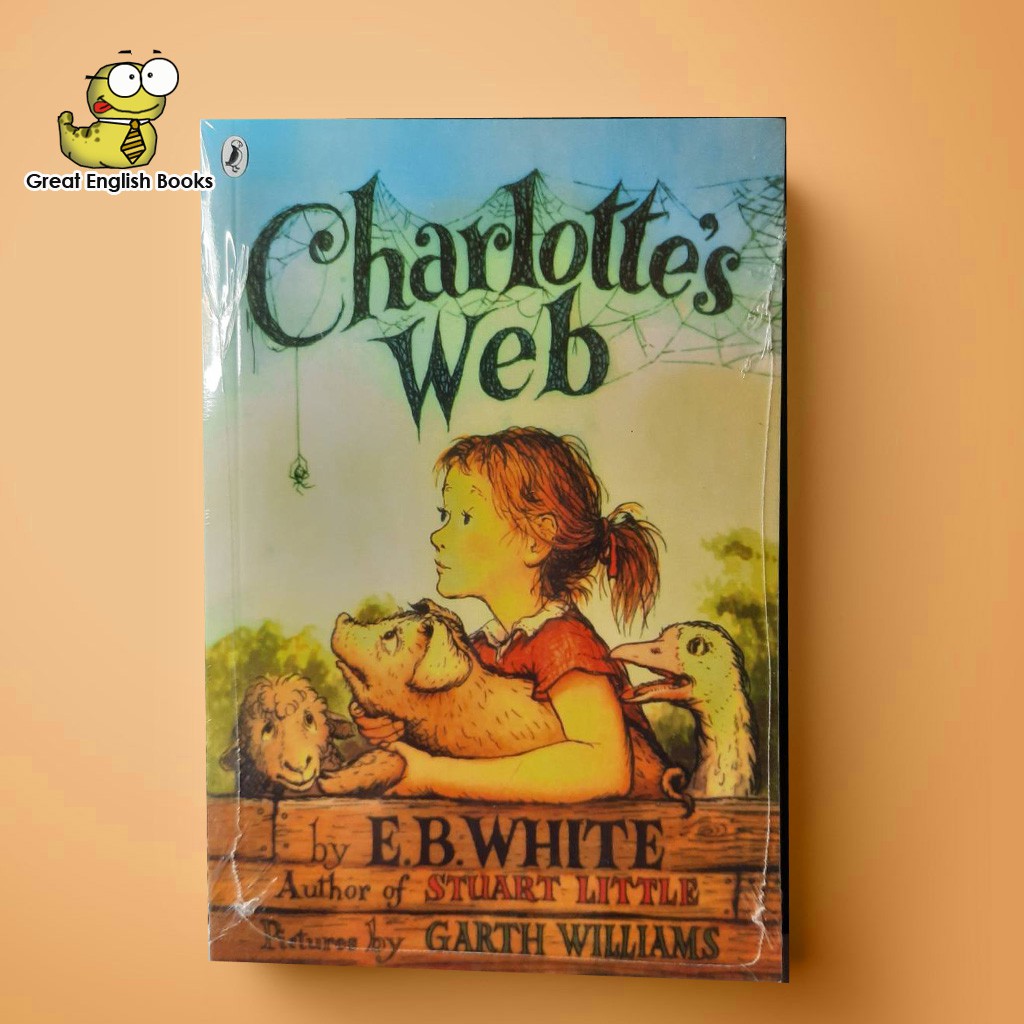 (ใช้โค้ดรับcoinคืน10%ได้) พร้อมส่ง หนังสือภาษาอังกฤษ Charlotte's web novel