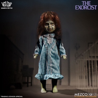 ตุ๊กตาฟิกเกอร์ The Ex Orcist MEZCO Living Dead Doll ของเล่นสําหรับเด็ก