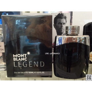 น้ำหอมแท้ MONT BLANC LEGEND FOR MEN EAU DE TOILETTE SPRAY 100 ML ของใหม่ กล่องซีล เหมือนกับห้าง