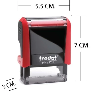 ตรายางหมึกในตัว Trodat4911 (ทักแชทก่อนกดสั่งซื้อทุกครั้ง)